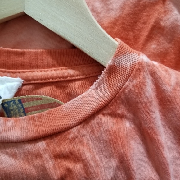 Madeworn Grateful Dead Distressed Tie Dye Relax T-ShirtSize S Red Orange - Picture 5 of 10